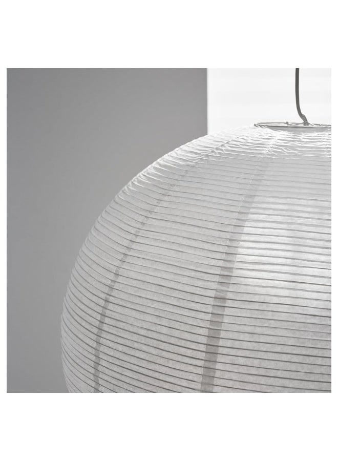 GULLSUDARE Pendant lamp shade, white/handmade, 70 cm - Image 4